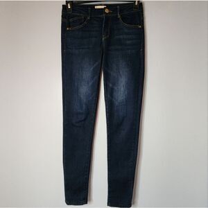 Altar'd State Juniors Size 27 Blue Low-Rise Skinny Stretch Denim Jeans